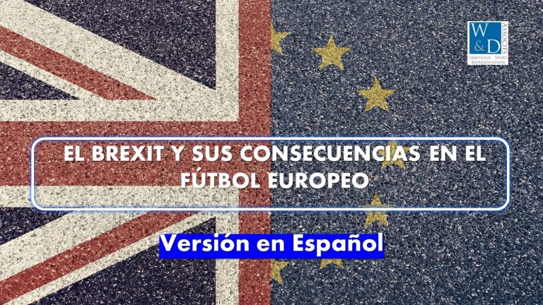 El Brexit y sus consecuencias en el fútbol europeo