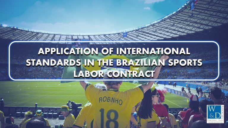 Application of international standards in the Brazilian sports labor contract