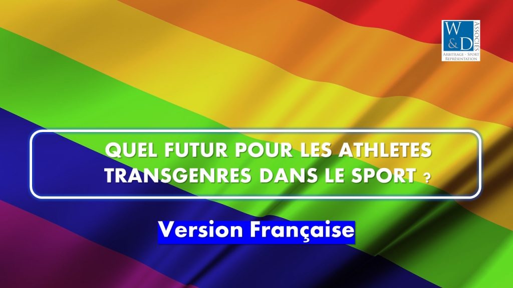 Quel futur pour les athlètes transgenres dans le sport ?