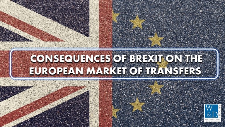 Consequences of Brexit on the European market of transfers