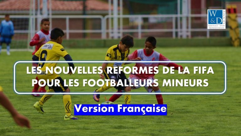 Les nouvelles réformes de la FIFA pour les footballeurs mineurs