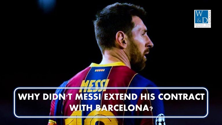 Why didn’t Messi extend his contract with Barcelona?