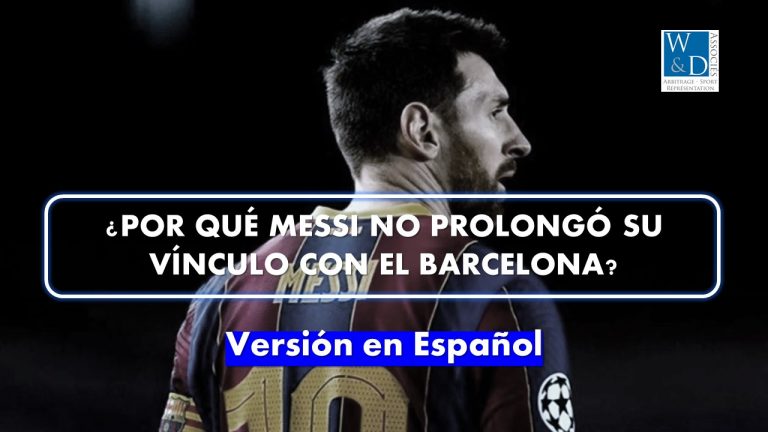 ¿Por qué Messi no prolongó su vínculo con el Barcelona?
