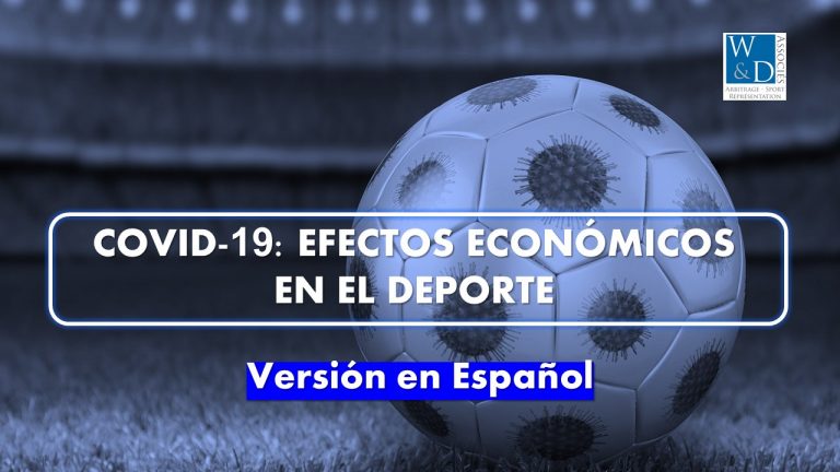 Covid-19: Efectos Económicos en el deporte