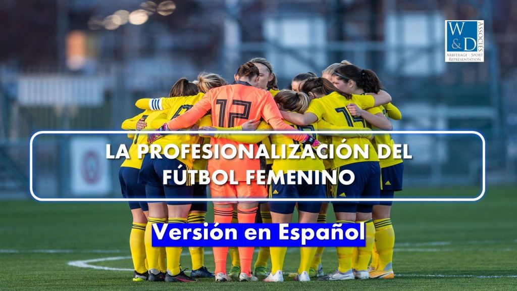 La profesionalización del fútbol femenino