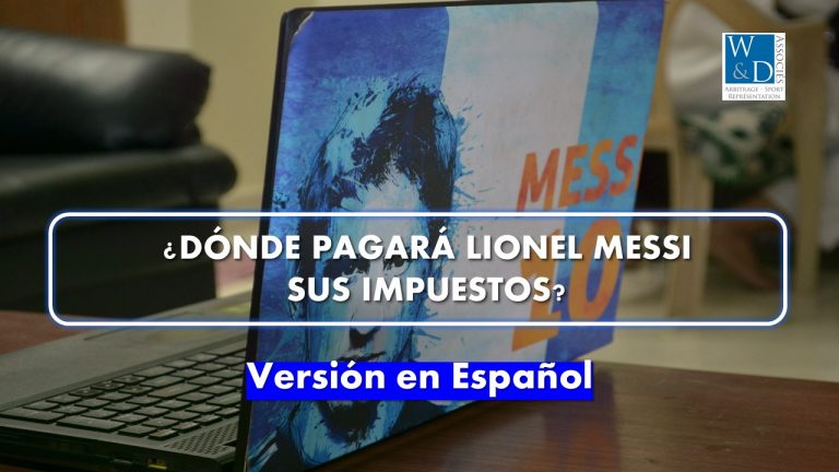¿Dónde pagará Lionel Messi sus impuestos?