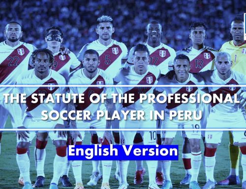 The statute of the professional soccer player in Peru
