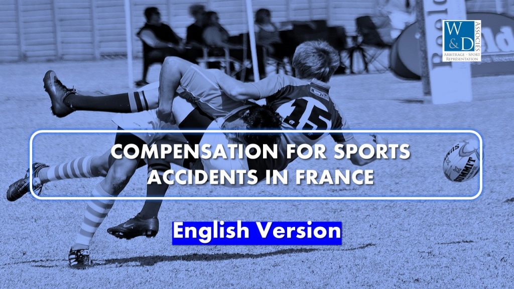 Compensation for sports accidents in France