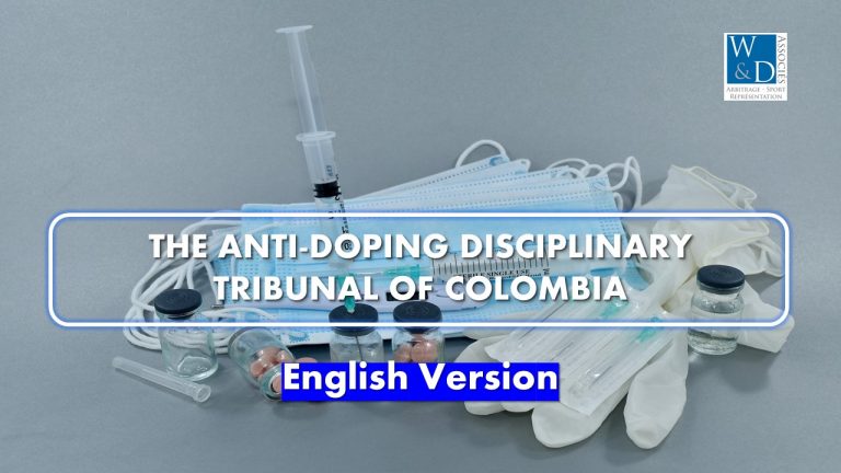 The Anti-Doping Disciplinary Tribunal of Colombia