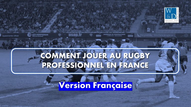 Comment jouer au rugby professionnel en France