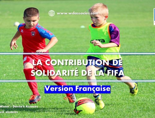 La contribution de solidarité de la FIFA