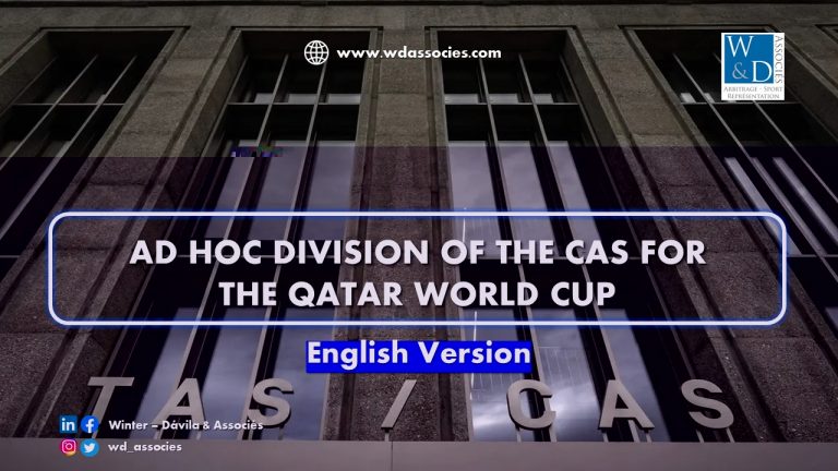 Ad Hoc Division of the CAS for the Qatar World Cup