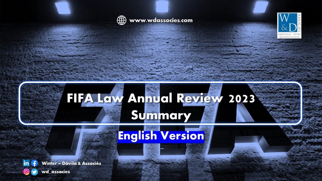 FIFA Law Annual Review 2023 Summary