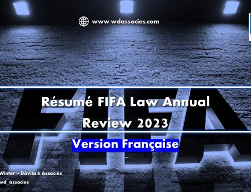 Résumé FIFA Law Annual Review 2023