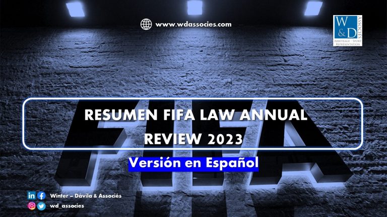 Resumen FIFA Law Annual Review 2023
