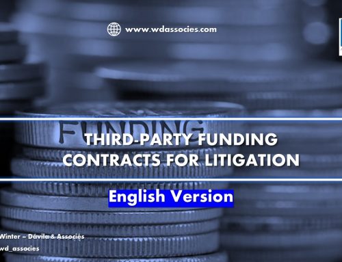 Third-party funding contracts for litigation