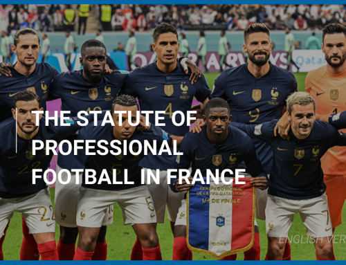The statute of professional football in France