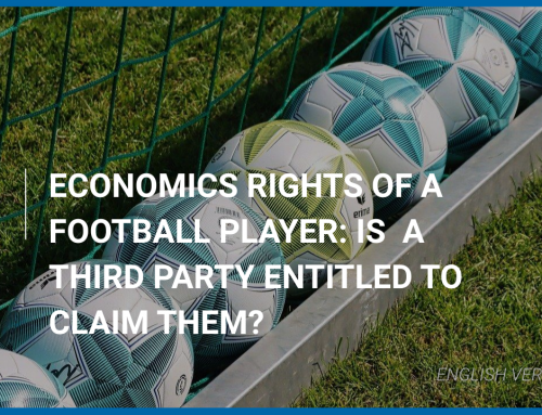 Economic rights of a football player: is a third party entitled to claim them?